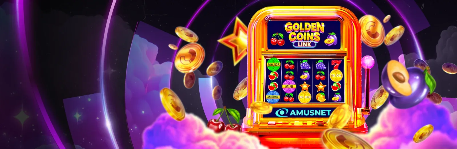 Golden Coins Link від Amusnet